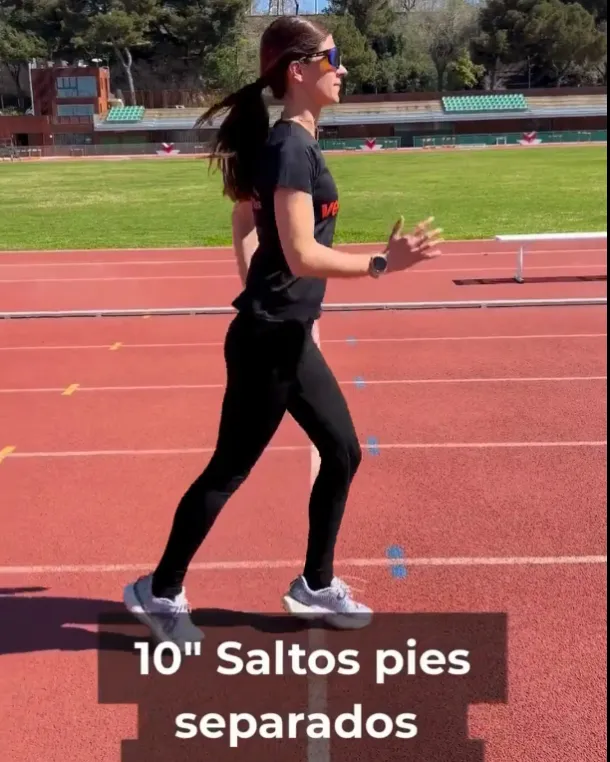 Multisaltos - técnica de carrera
